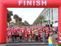 Santa Hustle, Daytona Beach, Sunday, December 9, 2012