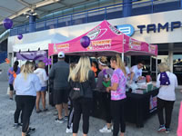 Jacksonville Jaguar Holiday Family Fest & Alzheimers Walk, Tampa, November 18, 2017