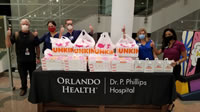 Dunkin' Delivers to Medical Personnel