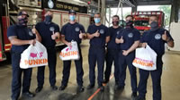 Dunkin' Delivers to Educators, First Responders & Medical Personnel during Covid